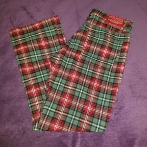 Vintage Hot Kiss Plaid Pants